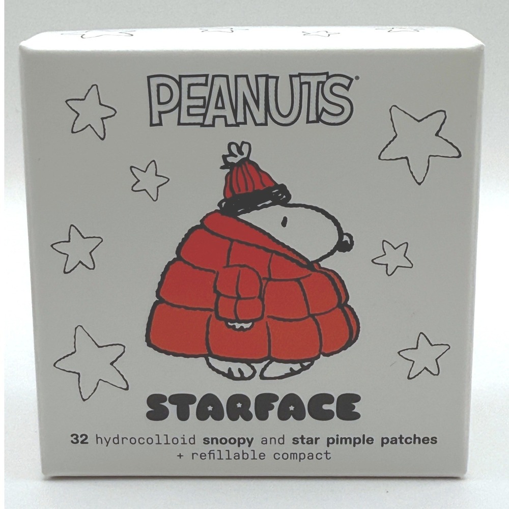 Starface X Snoopy Limited‎ Collection Pimple Patches 32 Count Refillable Compact
